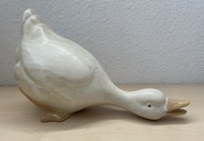 Gans aus Keramik 32 cm lang