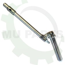 Einhand - Zugbolzen, Kupplungsbolzen, Grifflänge 360 mm,Anhänger,Traktor,Zugmaul