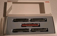 Märklin Spur Z 87352 Schnellzug-Schürzenwagen-Set, 5-teilig, DRG, EP II miniclub