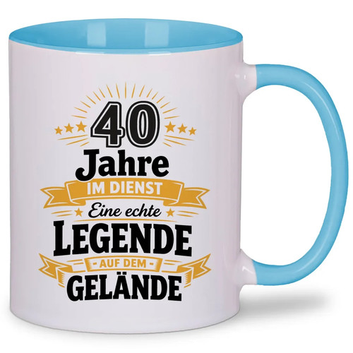 Jahre dienst - 40,