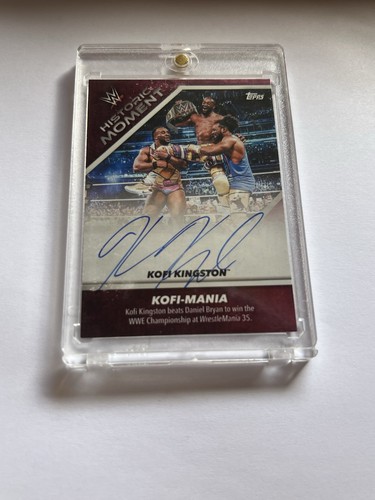 Wwe topps superstars 2021 kofi - topps,