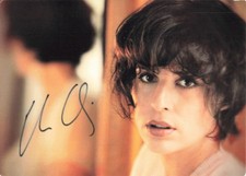 Elena Uhlig, Originalautogramm, alte Autogrammkarte, u.a. "Klassentreffen"