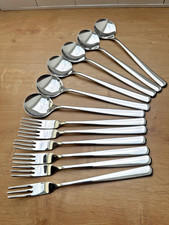 WMF Boston Cromargan Pasta Besteck 6 Personen 12 Teile Spaghettibesteck