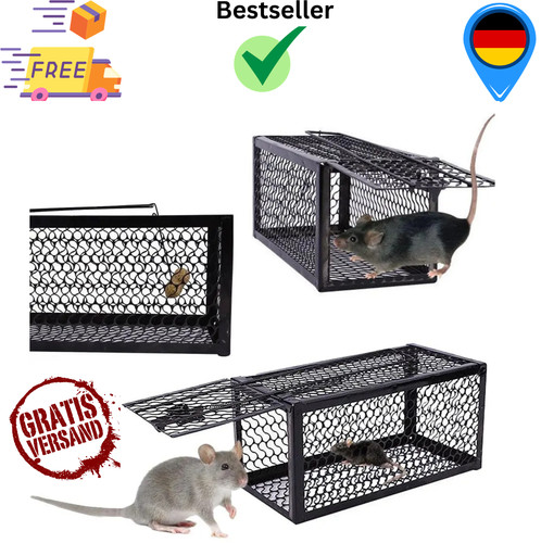 Lebendfalle rattenfalle - 2x,