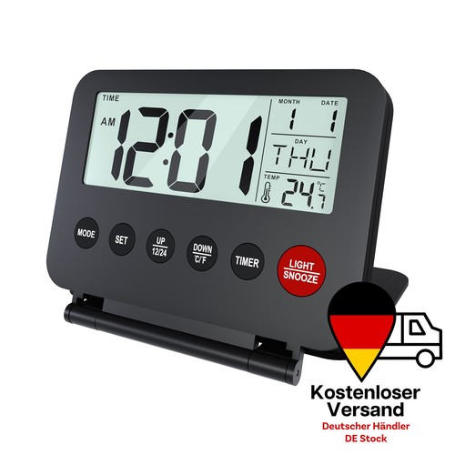 Reisewecker klappbar digital - reisewecker,