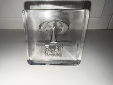 PEILL Germany Glas Briefbeschwerer Designobjekt 70er Jahre VINTAGE Glas Selten!