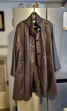 Cool calm damen ledermantel - &,