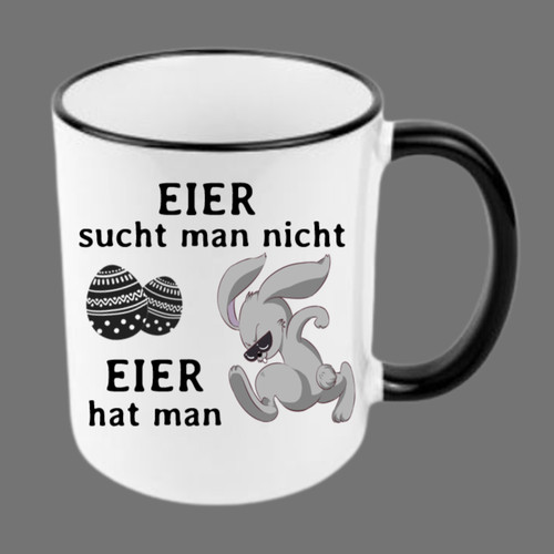 Tasse becher ostern lustig - tasse,