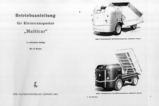 300436 Bedienung Multicar 21