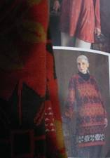 ? NEU Strickkleid Desert Flower krapprot von Gudrun Sjöden XXL Bio-Baumwolle