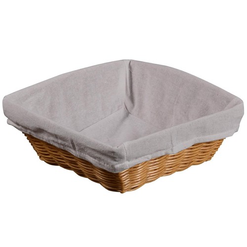 Brotkorb körbchen 24x9x24cm - brotkorb,