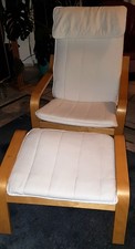 Ikea Sessel und Hocker
