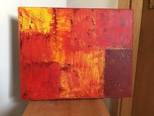 ACRYL GEMÄLDE - SIGNIERT - DATIERT - MARY PUTZE 06