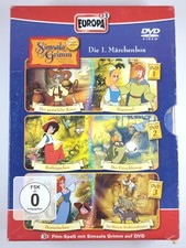 SimsalaGrimm - Märchenbox (3 DVDs) Gebr. - Kater, Rapunzel, Rotkäppchen, Froschk