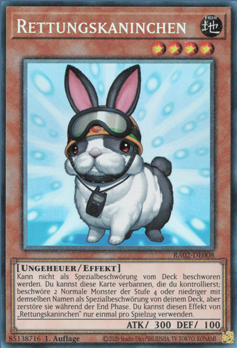 Yugioh rettungskaninchen - yugioh,