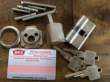 BKS Schließzylinder gleichschließend mit rundem Zylinder + 2. Zylinder von Wilka