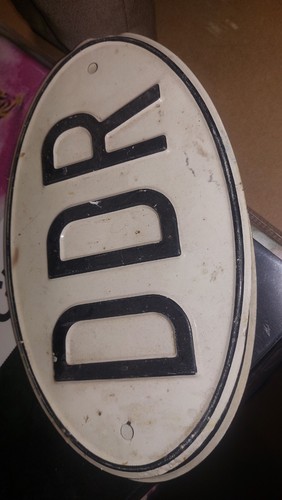 Ddr metall hoheitszeichen - ddr,
