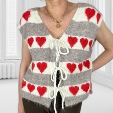 Strickweste Weste Pullunder