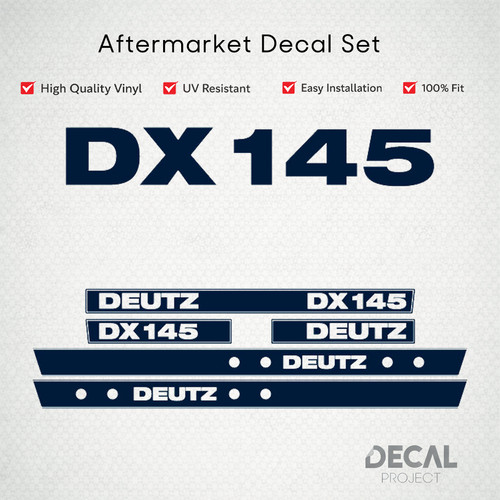 Deutz fahr 145 decal - deutz-fahr,