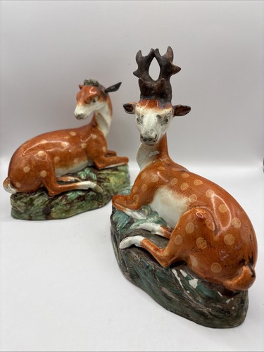 Hirsch reh pearlware - hirsch,