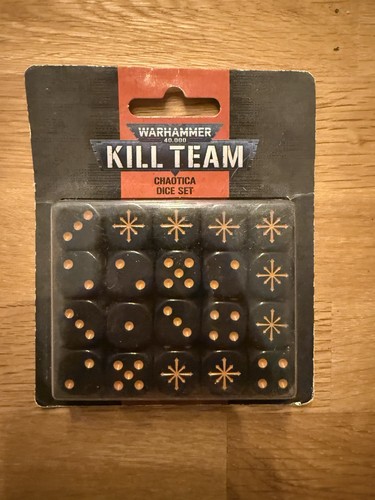 Warhammer 40k chaotica dice - warhammer,