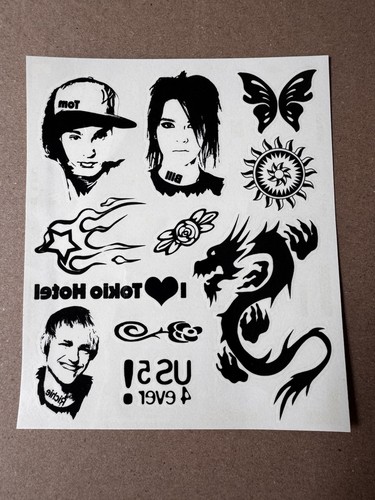 Tokio hotel vintage tattoos - vintage,