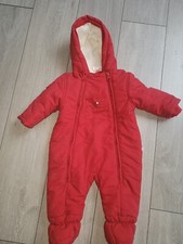 Schneeanzug Rot Gr.68