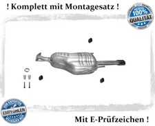 Endschalldämpfer für Opel
