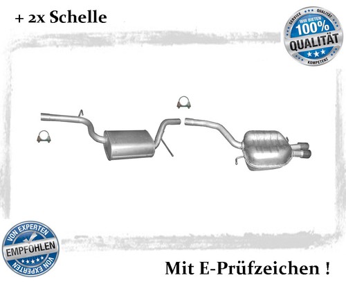 Auspuffanlage passat - auspuffanlage, (b6)