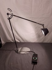 Sompex Design Stehlampe Chrom  Schreibtisch Höhe Ca 87 Cm Funktioniert- Modern