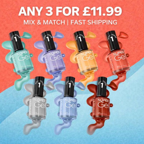 Rimmel super gel high shine - gel,