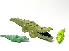 LEGO® Krokodil / Alligator olive/grün in versch. Sets - Dschungel Wildlife NEU