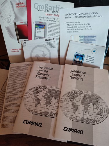 Zubehör compaq ipaq - zubehör, windows