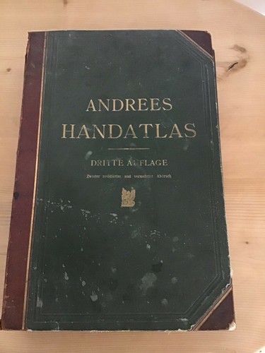Andrees handatlas 1896 - andrees, handatlas,