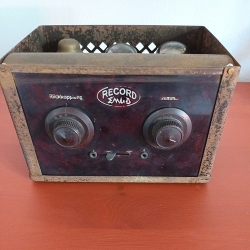 Antikes röhreneadio emud - antikes,