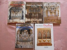 5 Bücher Historische Orgeln