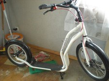 Yedoo mezeq Dogscotter weiß gebraucht mit Scheibenbremse