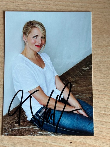 Tanja wedhorn autogrammkarte - -,