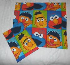 Sesamstraße Kinder Bettwäsche vintage bedding Sesame Street fabric 90s Ernie vtg