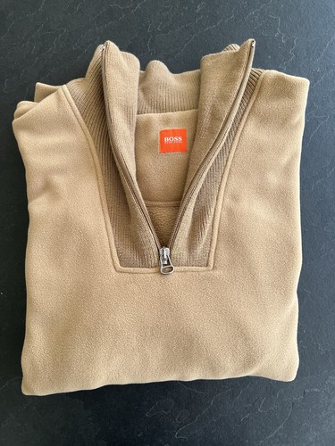 Hugo boss fleece pullover - hugo,