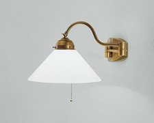 Wandleuchte Messing Wohnzimmer