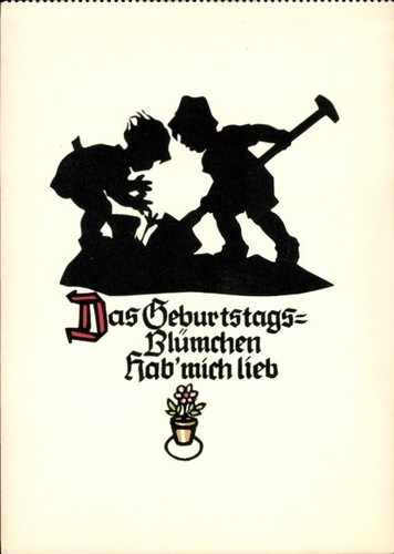 Scherenschnitt künstler - künstler, ak