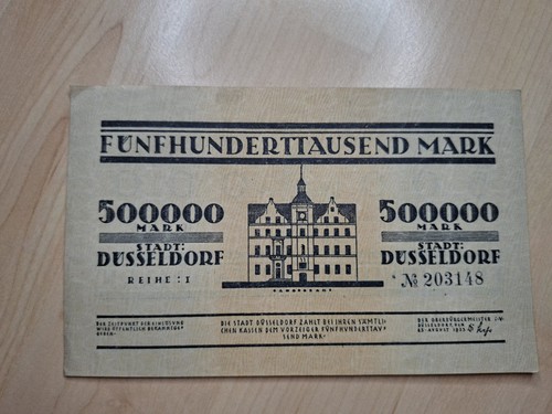 500000 mark notgeldschein - 500000,