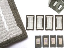 4 DDR STASI NVA Ärmelpatten- Aufnäher für Uniform Jacke Staatssicherheit MfS GDR