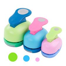 Stanzer Rund 3 Stück, Stanzer Kreis Motivstanzer Rund Motivlocher Papierstanzer 