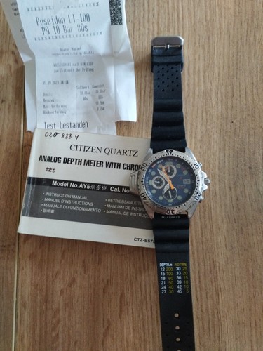 Citizen quarzt promaster depth - citizen,