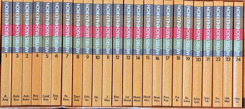 Meyers grosses taschenlexikon - meyers,