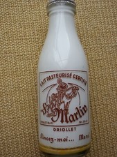 Alte Milchflasche Reklame