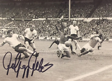 Autogramm Wolfgang WEBER 1.FC Köln Werder Spielszene Wembley 1966 Vize WM xyz