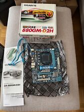Gigabyte GA-880GM-D2H (rev. 4.0) Mainboard AMD AM3+ mit OVP + I/O Shield